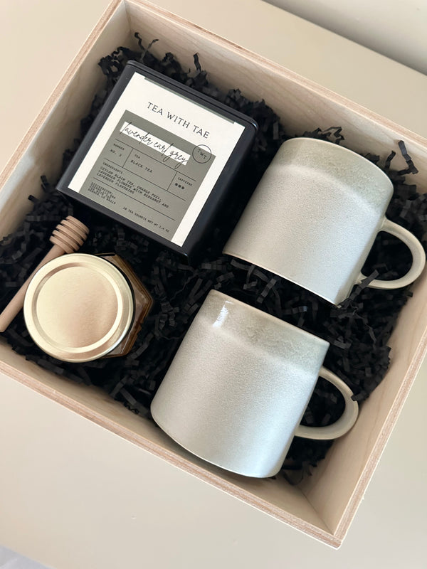 Vancouver tea gift box set host sympathy gift
