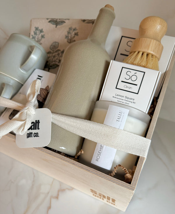 Vancouver local gift box housewarming realtor closing sympathy gift