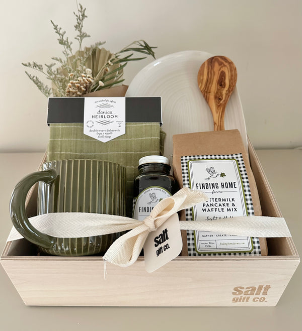 Weekend gift box local gift realtor closing gift sympathy care package