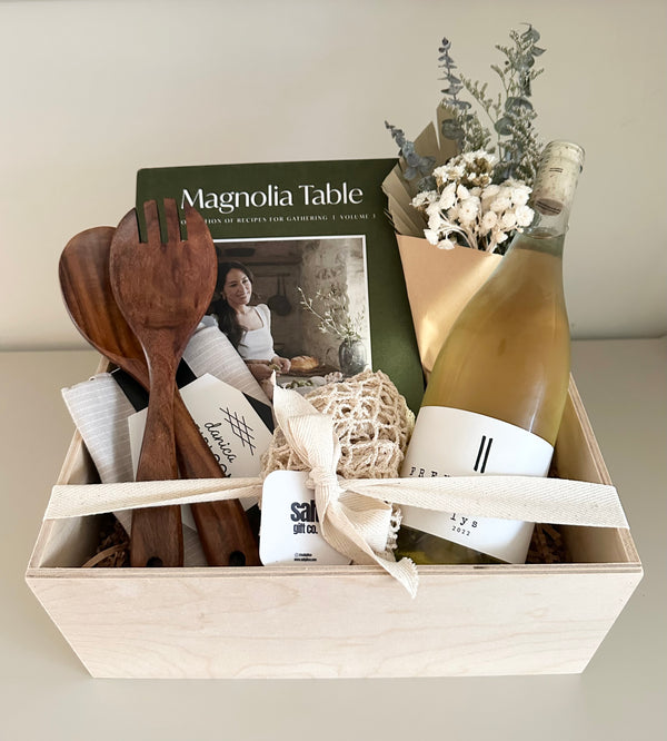 Vancouver local gift box realtor closing client gift baskets host gift box sympathy gift