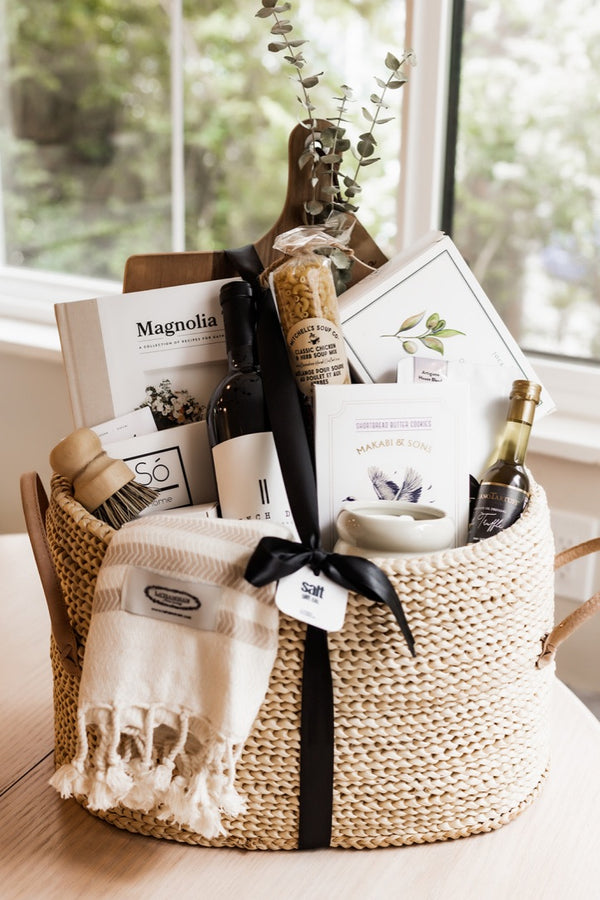 Vancouver local gift basket foodie gift box vancouver realtor closing client gift