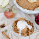 apple cranberry crumble desert