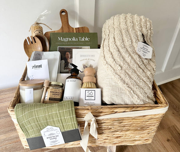 Vancouver realtor mortgage broker closing gift basket Housewarming home owner gift box