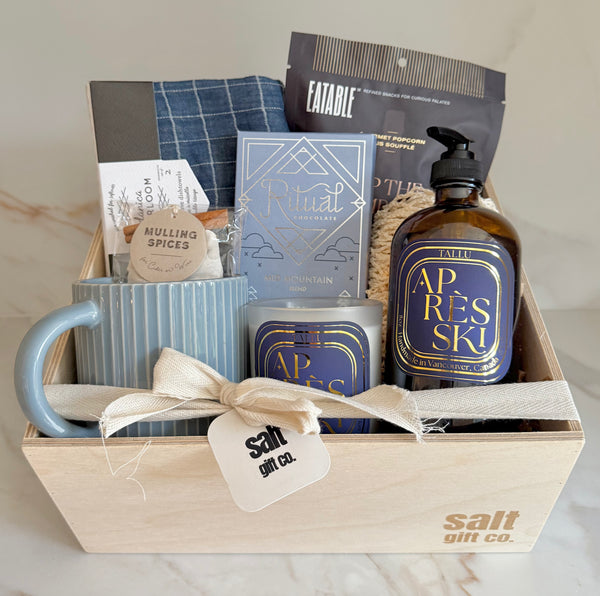 Vancouver local holiday gift, corporate, realtor, Christmas gift box