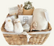 canadian local vancouver newborn baby and mama gift  basket baby shower gift basket gender neutral boy girl realtor client gifting 
