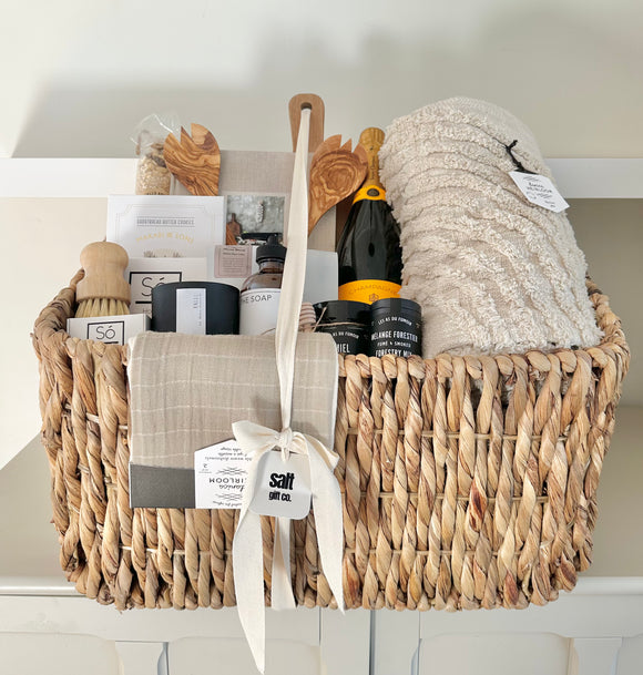 Vancouver ultimate lux gift realtor mortgage broker closing gift basket Housewarming home owner gift box