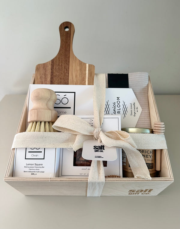 local vancouver realtor mortgage broker sympathy care package birthday gift Housewarming Gift Box gifting basket