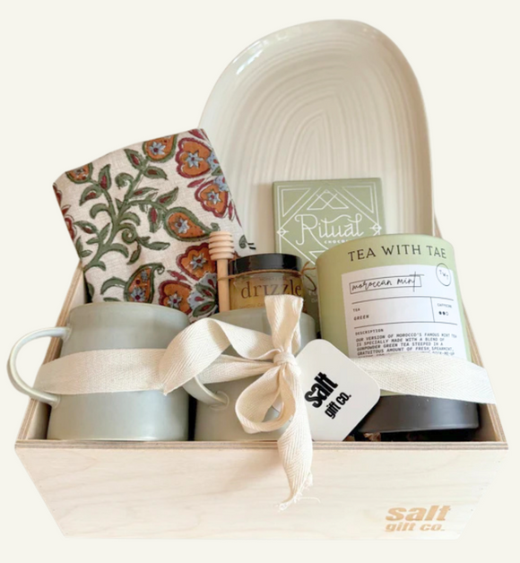 Vancouver local gift box company, tea gift, homeowner closing, sympathy, birthday, giftbox