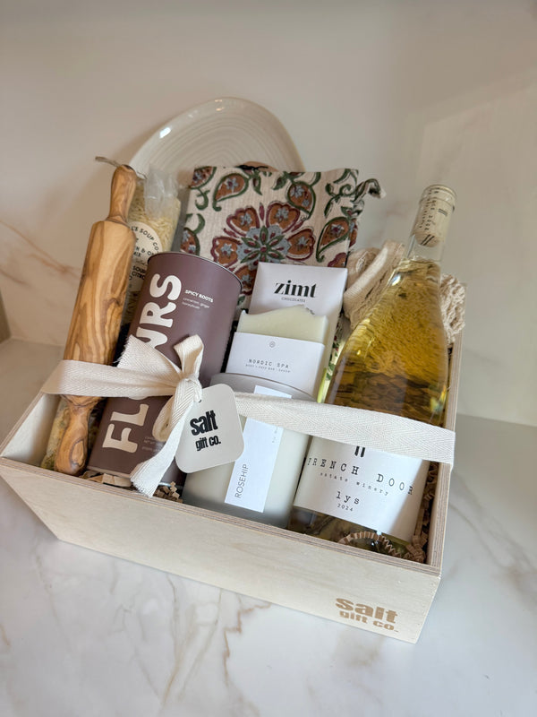 Vancouver local gift box housewarming realtor closing birthday sympathy gift mortgage broker corporate gifting host