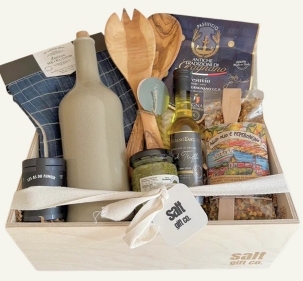 Vancouver local canadian italian style pasta gift box realtor closing sympathy birthday gift box