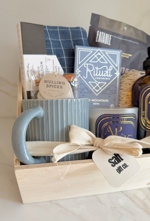 Vancouver local holiday gift, corporate, realtor, Christmas gift box