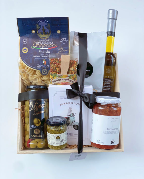 Vancouver local gift basket foodie gift box vancouver realtor closing client gift