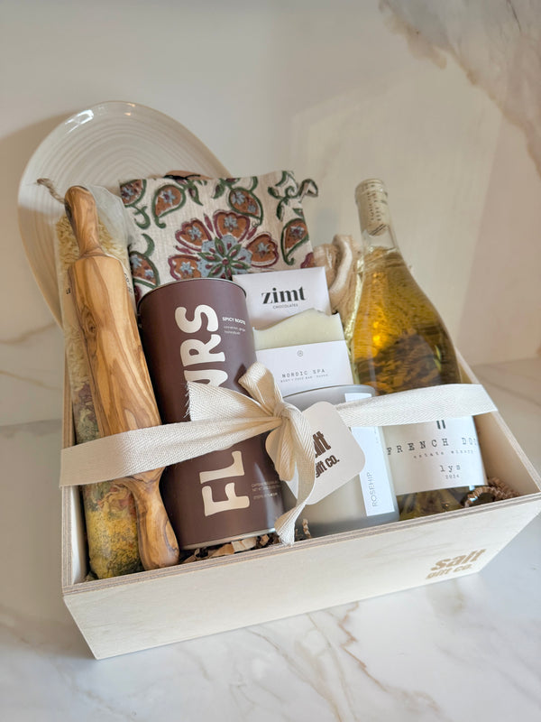 Vancouver local gift box housewarming realtor closing birthday sympathy gift mortgage broker corporate gifting host