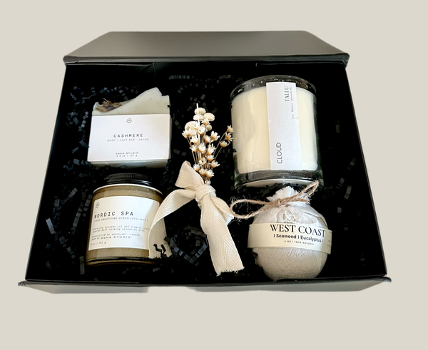 vancouver local canadian gift box, realtor homeowner closing gifts, birthday sympathy, mortgage broker gift basket